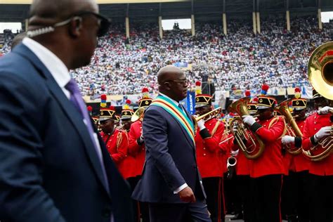 congolese president sworn in